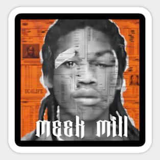 MEEK MILL MERCH VTG Sticker